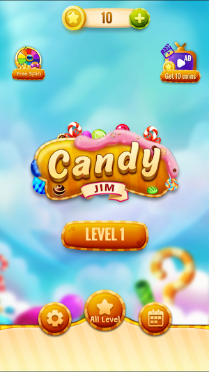 Latest Candy Jim: Match 3 Game Screenshot 0