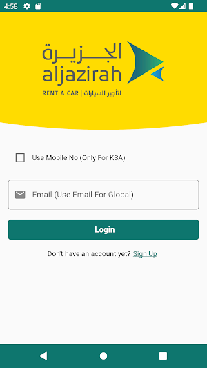 Aljazirah Booking Screenshot 1