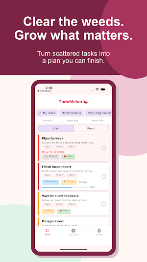 TodoMelon: Gamified Tasks Screenshot 0