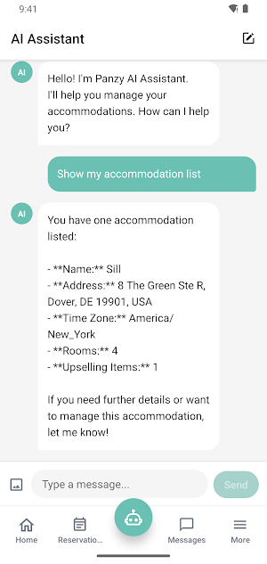 Panzy Host Screenshot 2