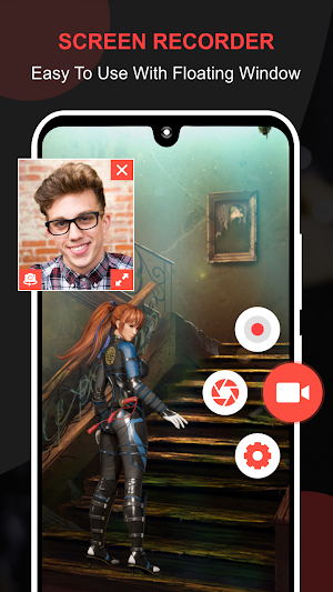 Screen Recorder With Facecam & Audio Screenshot 0