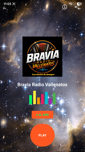 Bravia Radio Vallenatos Screenshot 0