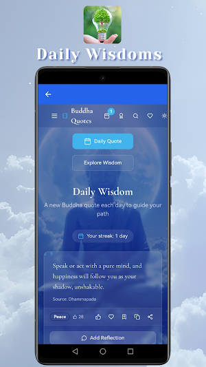 Buddha Quotes+: Wisdom & Peace Screenshot 2