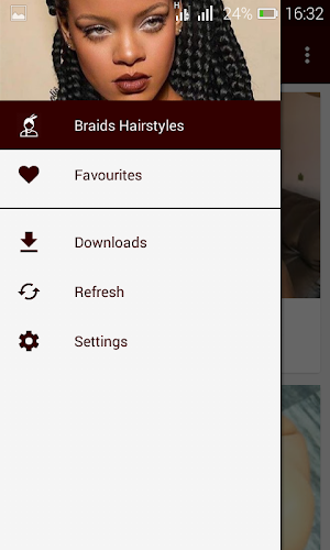 African Braids Hairstyles Screenshot 0