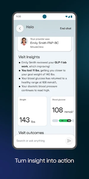 Health100 Screenshot 2