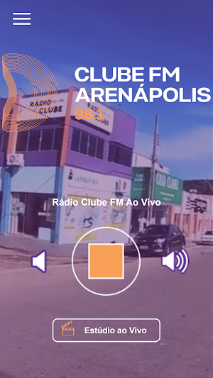 Rádio Clube FM Arenápolis Screenshot 0
