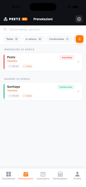 Peetz Business Screenshot 1