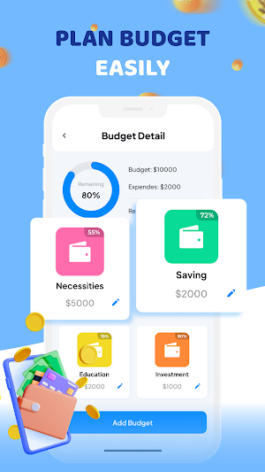 Easy Money: Budget Tracker Screenshot 3
