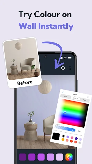 Wall Paint Room Color Match Screenshot 2