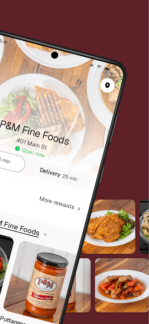 P&M Fine Foods Screenshot 1
