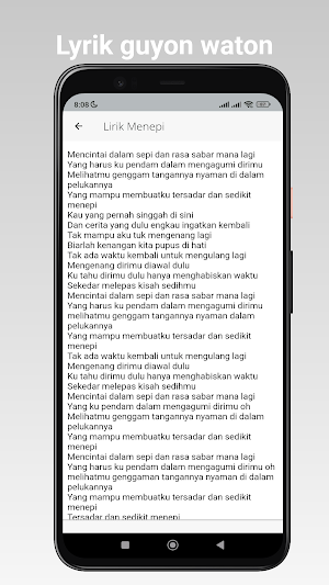 Lagu Guyon Waton full offline Screenshot 3
