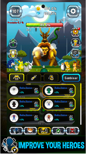 Tap Monsters: Adventure Screenshot 2