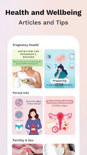Period Calendar - Preg Tracker Screenshot 3