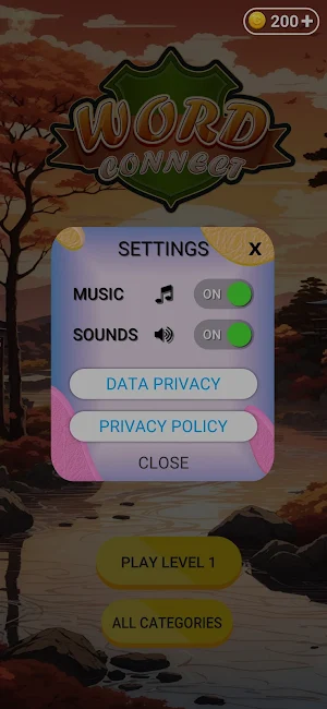 Word Connect: Landscapes Screenshot 3