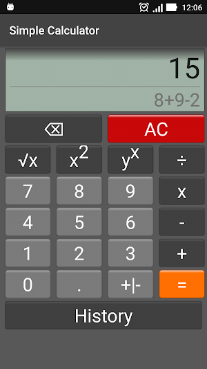 Simple Calculator Screenshot 2
