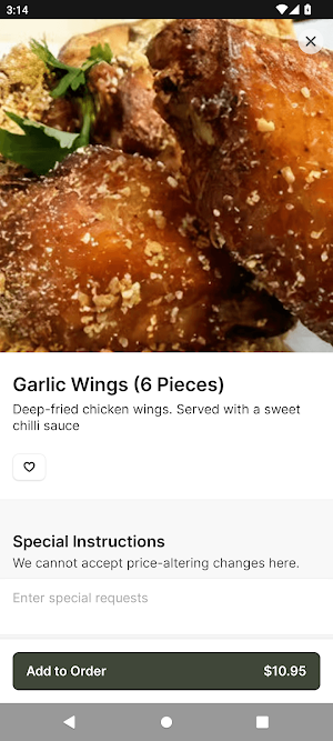 Hug Thai Express Screenshot 3
