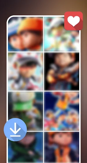 Boboiboy Wallpaper: Galaxy Api Screenshot 2