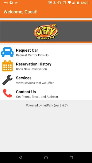 Jiffy Parking JFK Screenshot 0