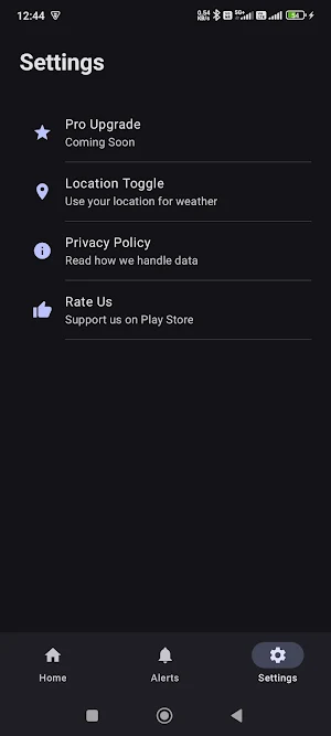 Morning Fog Alarm Screenshot 2