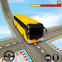 Ultimate Bus Simulator Coach Bus Stunt Games