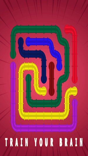 Color Pipes  - Puzzle Game Screenshot 1