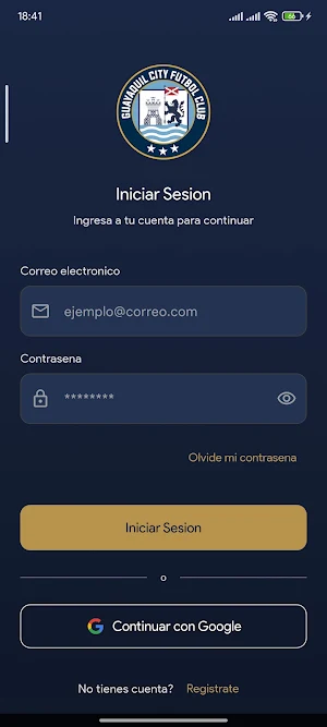 Guayaquil City FC App Screenshot 0