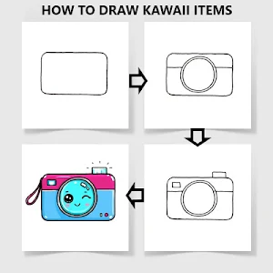 How To Draw Kawaii Items Screenshot 3
