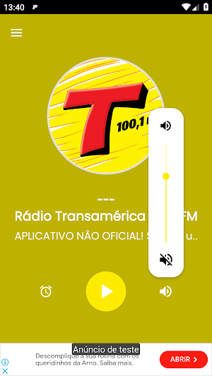 Rádio Transamérica 100.1 FM Screenshot 2