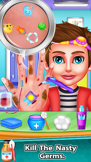 Nail & Hand Surgeon Hospital - Nail Surgery Game Screenshot 2