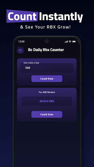 RBX Counter & Get Rbux Calc Screenshot 1