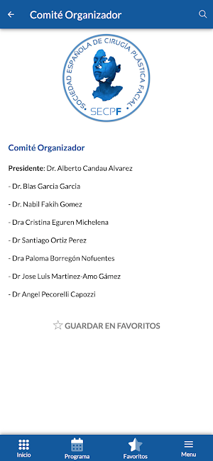 II Congreso Nacional SECPF Screenshot 3