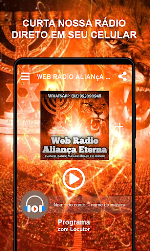 web radio Aliança Eterns Screenshot 1