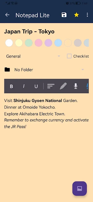 Notepad Pro Screenshot 2