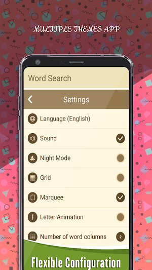 Word Search Puzzle - Amazing G Screenshot 2