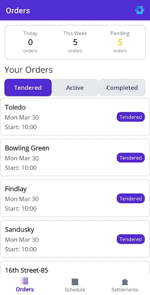 AP Couriers Screenshot 0