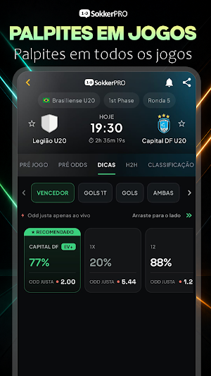 SokkerPRO - Jogos ao vivo Screenshot 2
