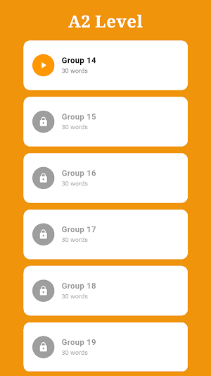German - English Word Match Screenshot 3
