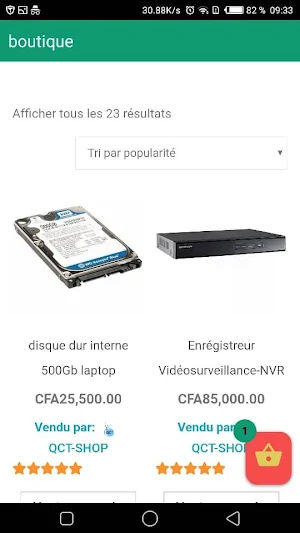 ShopAfrico Screenshot 1