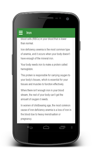 Vitamins Functions Screenshot 2