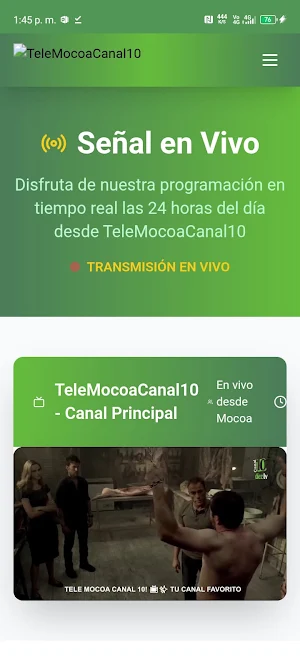 TeleMocoaCanal10 Screenshot 1