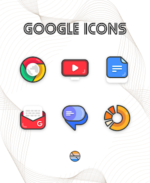 Borderline Icon Pack Screenshot 1