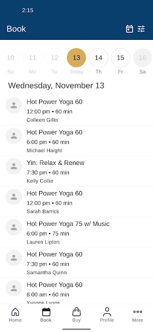 True North Power Yoga Screenshot 1