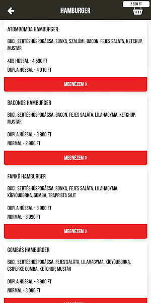 Csernyik Ételbár Screenshot 3