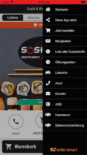 Sushi & Wok Bleckede Screenshot 2