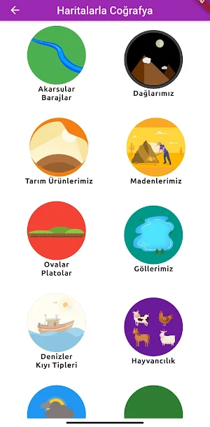 Coğrafya Bilgi Kartları Screenshot 2