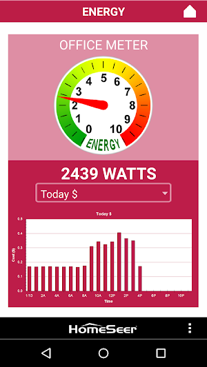 HS3Touch Client App Screenshot 2