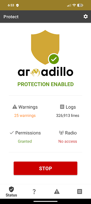 Armadillo Protect Screenshot 0