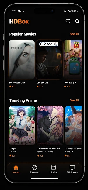 HD Box : Asian Drama & Anime Screenshot 2