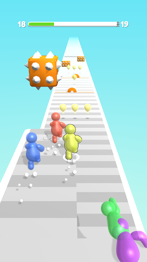 Balloon Rush 3d Screenshot 1
