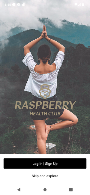 Raspberry Health Club Screenshot 0